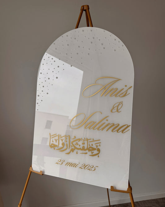 Panneau de bienvenue - Perla