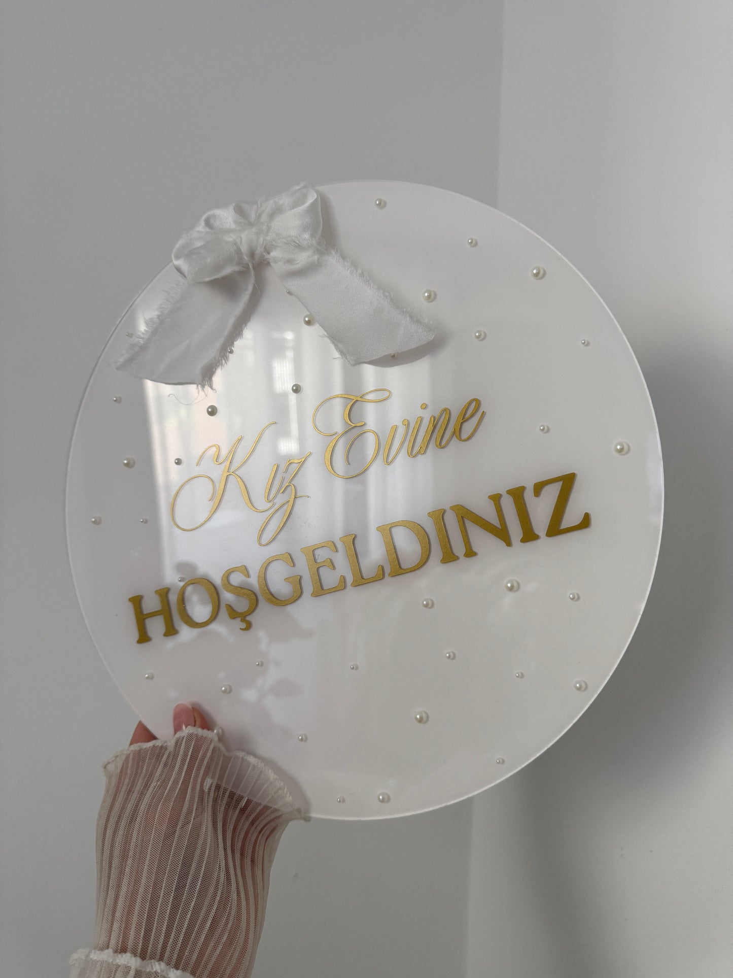 Panneau de porte - Hoşgeldiniz