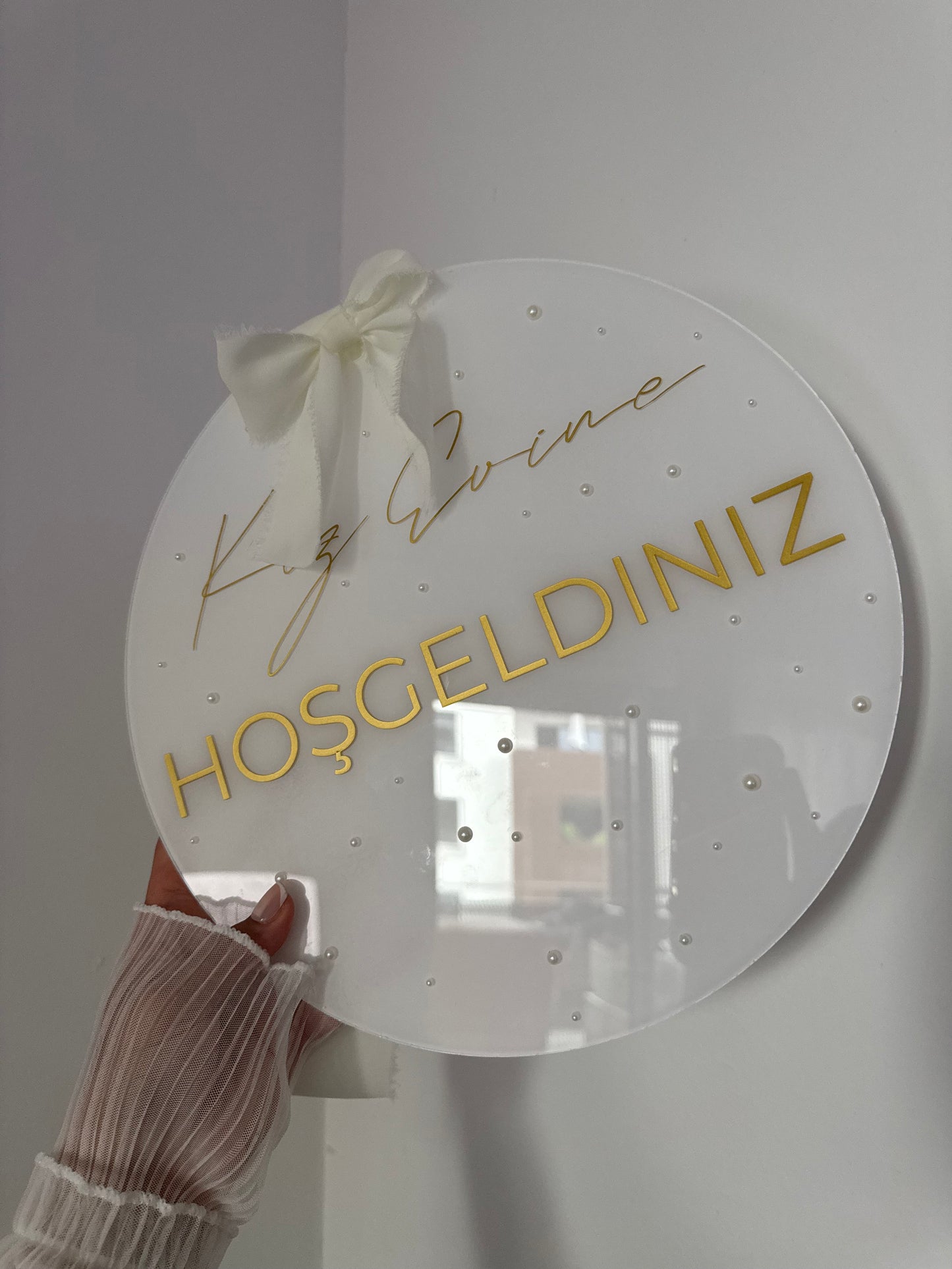 Panneau de porte - Hoşgeldiniz