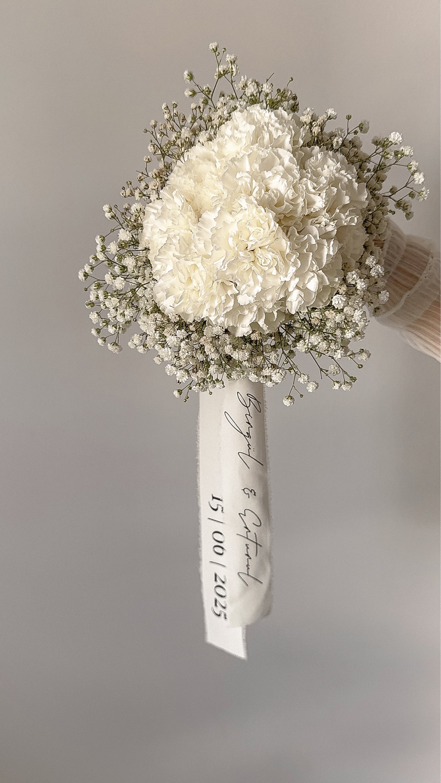 Ruban de bouquet - Mousseline