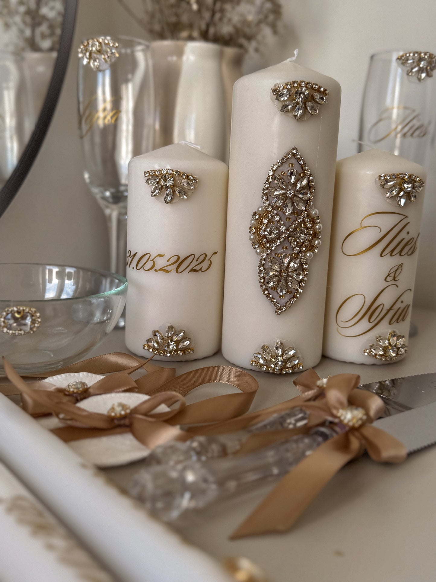 Bougies henna - Joulia
