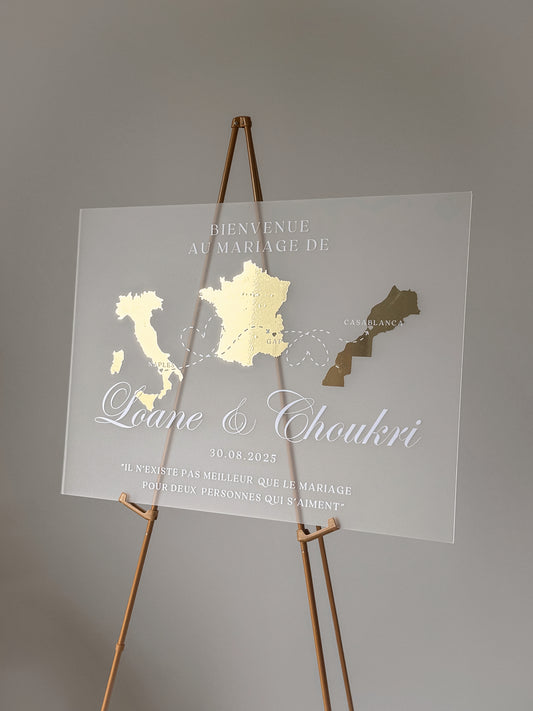 Panneau de bienvenue - Aleyna